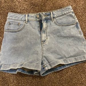 PAC sun mom shorts, denim, size 27